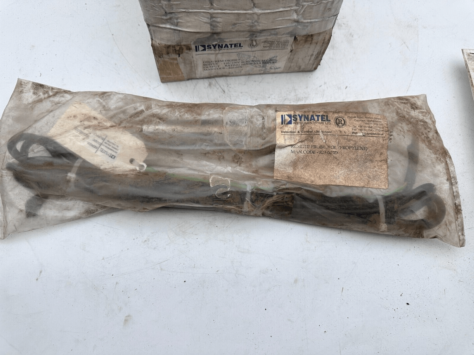 SYNATEL DSL4/REM DIGISET 820 - 025C SONDE+ 823 - 003D REMOTE PROBE POLYPROPYLENE - KLR Automation