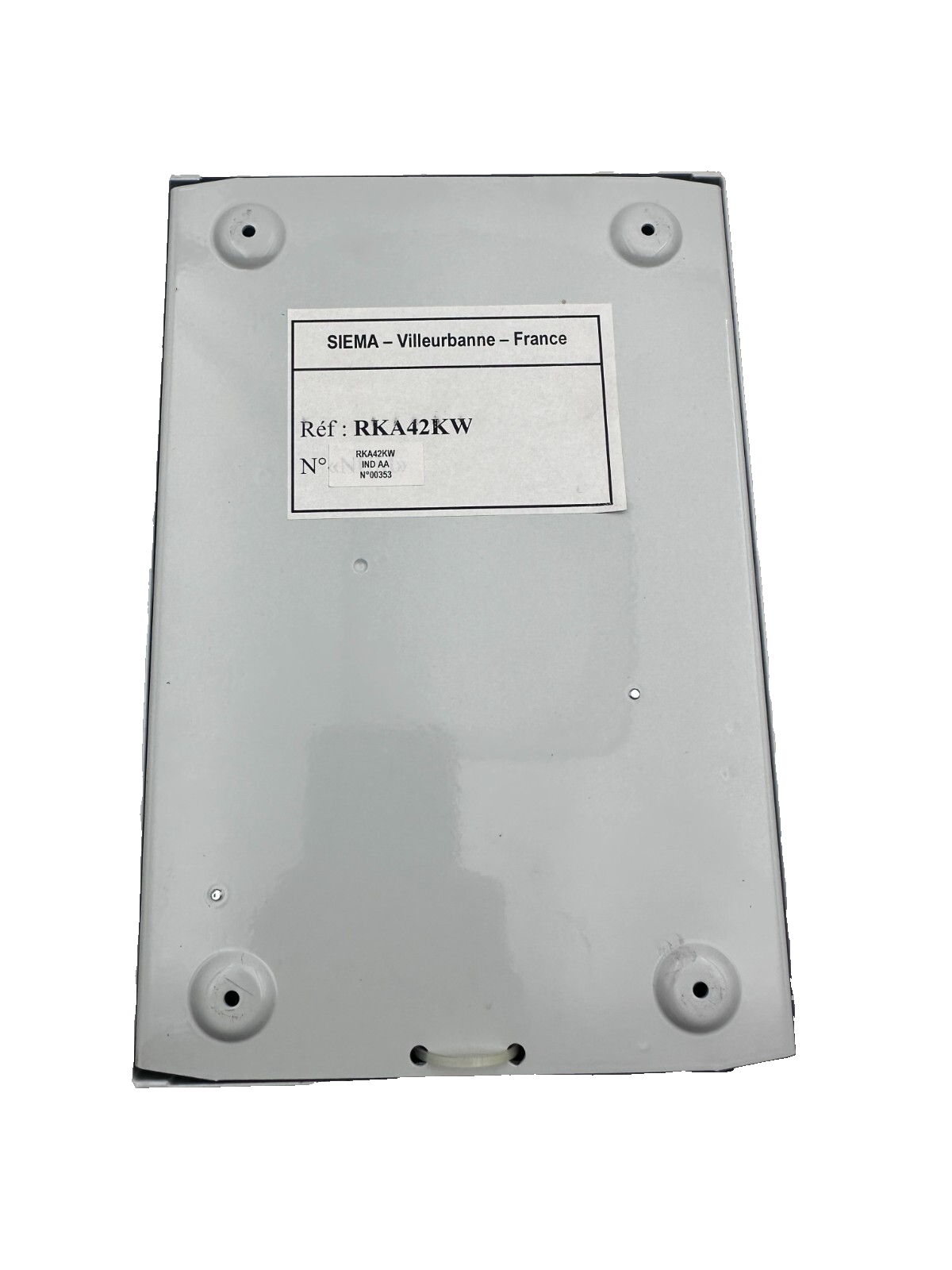 SIEMA RKA42KW COFFRET AVEC RELAIS ET KLAXON