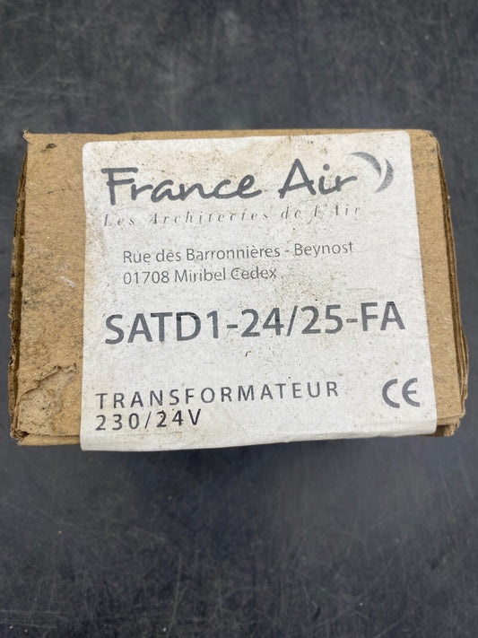 LOT DE 5 FRANCE AIR SATD1 - 24/25 - FA TRANSFORMATEUR 230V/24V - KLR Automation