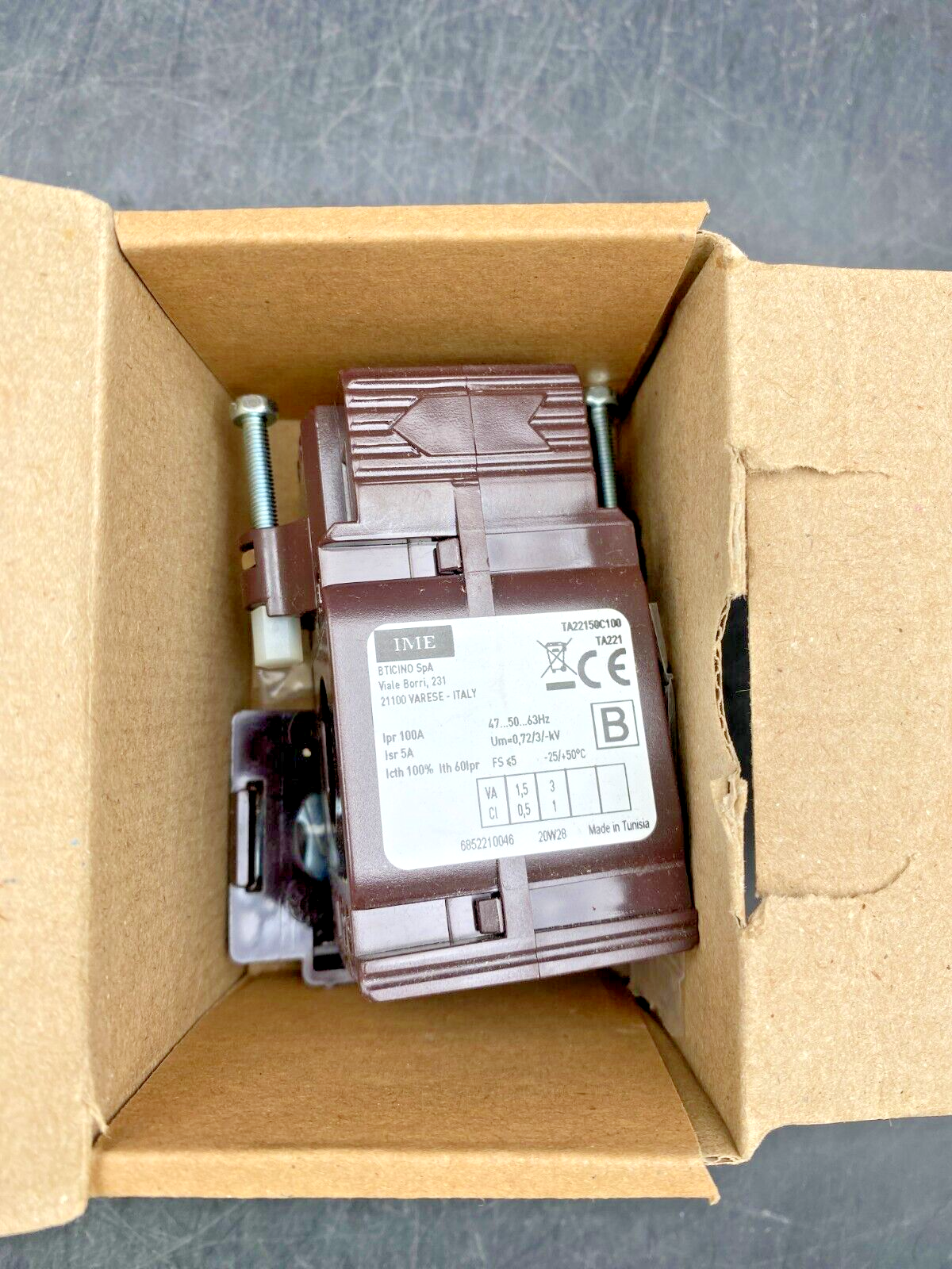 IME TA43250C400 CURRENT TRANSFORMER