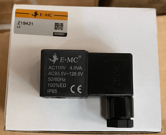 EMC XHD - V2 - E1 Z19421 BOBINE RV POUR VANNE 22mm ET 34mm x10pc - KLR Automation