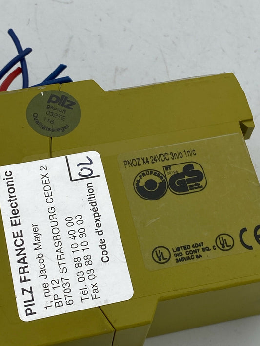 1pc x    PILZ   PNOZ X4  Industrial Relay