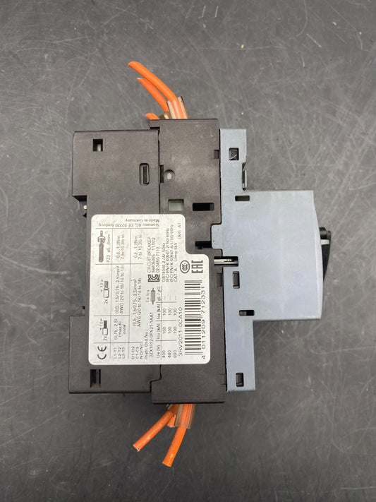 SIEMENS 3RV2011-0CA10 MOTOR BREAKER