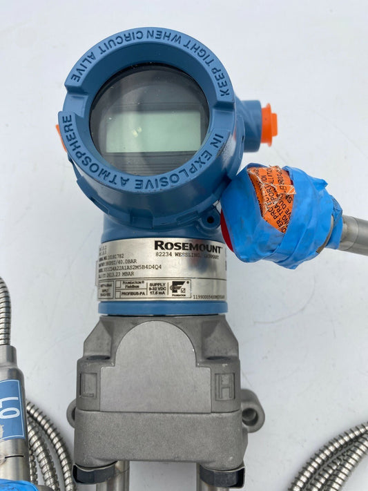 Emerson Rosemount Pressure Transmitter 3051CD4A22A1AS2M5B4D4Q4 3051 - KLR Automation
