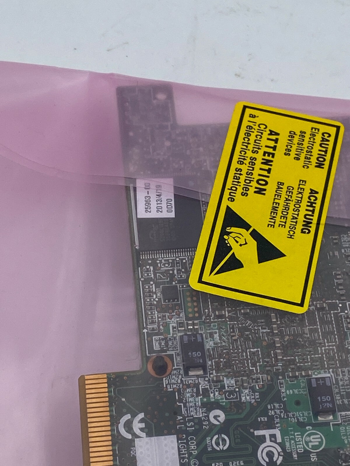  Lsi L3-25413-12c 6gb Megaraid Sas 9271-8icc 8port Sata Raid Controller 9271-8i