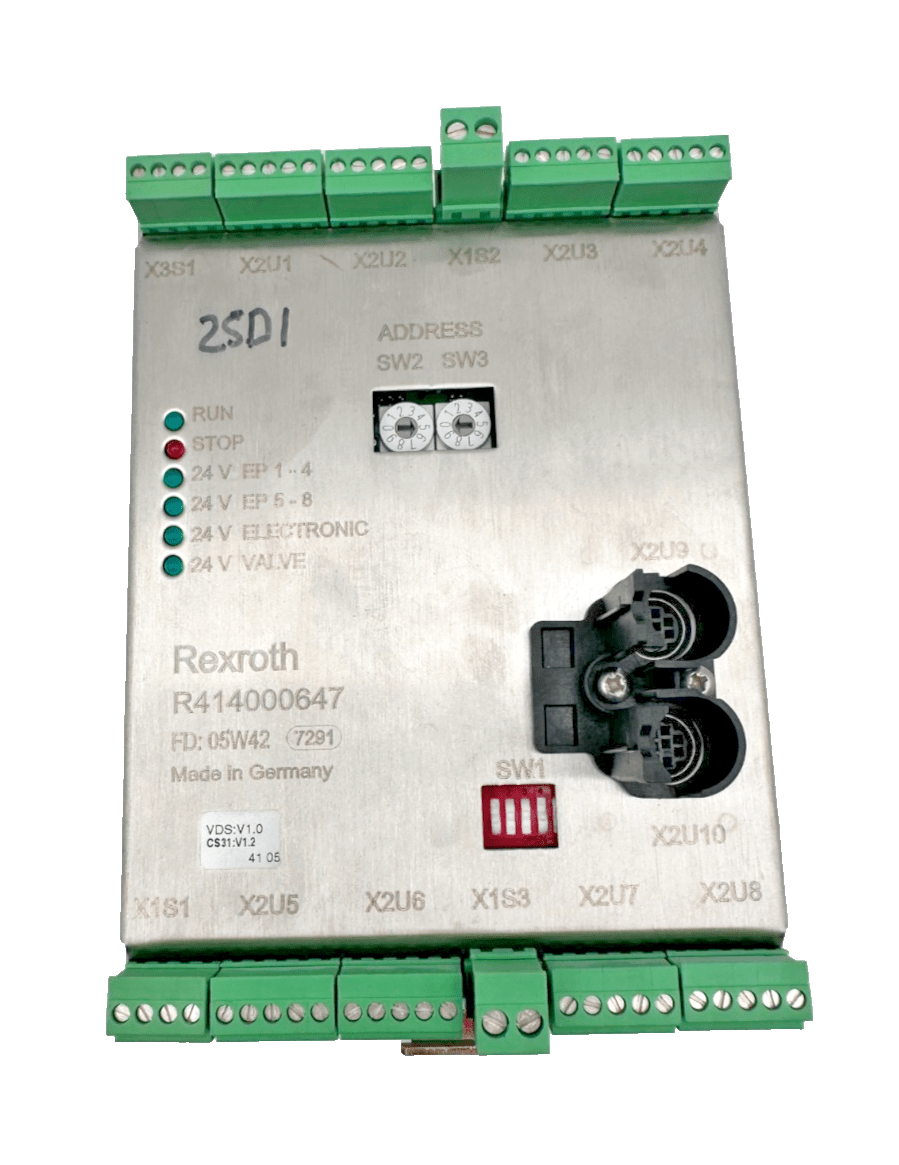 REXROTH R414000647 FD: 05W42 7291 BUS DISTRIBUTOR - KLR Automation