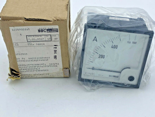BBC Goerz METRAWATT A Meter EQ 96 GTS0103 - KLR Automation