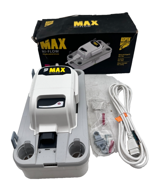 ASPEN PUMPS MAX HI-FLOW FP3349 230VAC 0.8A 75W 50Hz POMPE A CONDENSATION