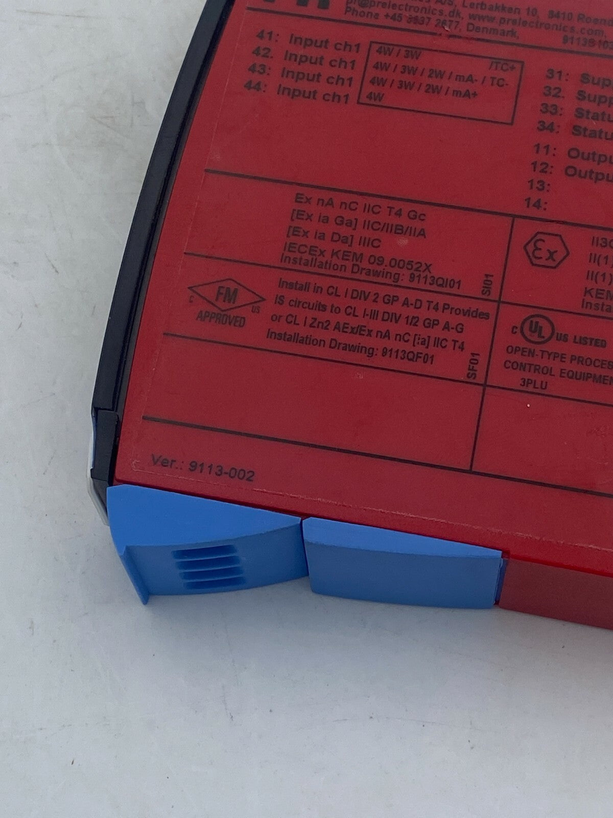 1pc x PR Electronics 9113-002 Programmable Transmitter