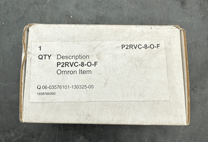 OMRON P2RVC - 8 - O - F RELAY MODULE - KLR Automation
