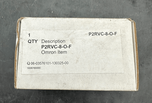 OMRON P2RVC - 8 - O - F RELAY MODULE - KLR Automation
