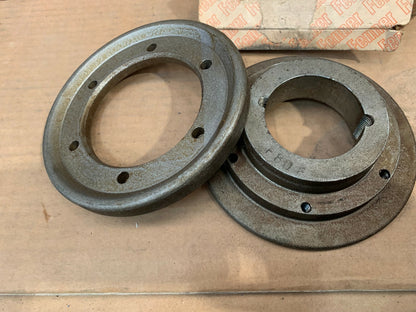1 x FENNER Fenaflex flange F80 type F halfbody taper bore 2517 F80F