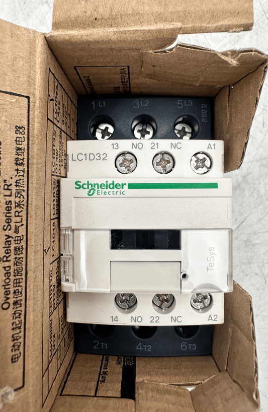 SCHNEIDER ELECTRIC LC1D32P7 CONTACTEUR 230 VCA 15kW - KLR Automation