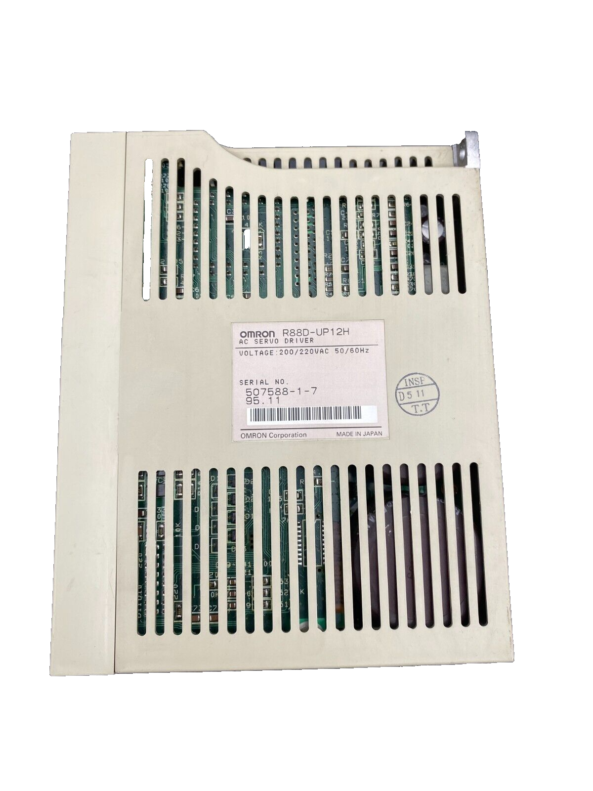OMRON R88D-UP12H AC SERVO DRIVER 200-220VAC