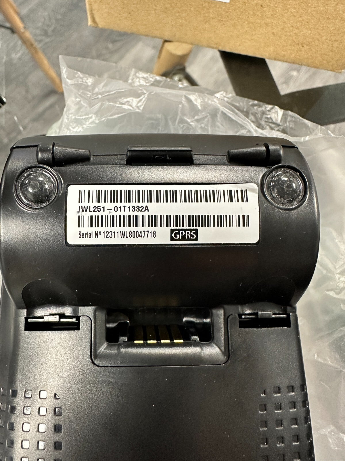 TPE INGENICO IWL250 Housse + Allume cigare + Batterie FOR SPARTS OR REPAIR - KLR Automation