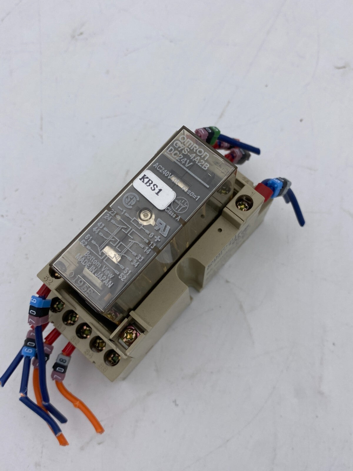 Omron P7S-14F + Relay G7S-4A2B