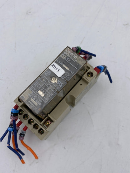 Omron P7S-14F + Relay G7S-4A2B