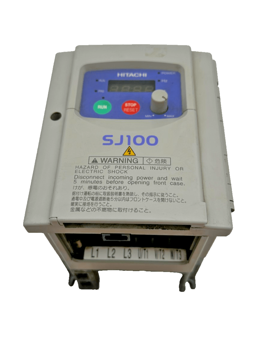 HITACHI SJ100 SJ100 - 007HFE 1HP 0.75kW 380 - 460V INVERTER - KLR Automation