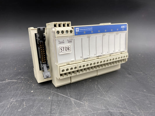 TELEMECANIQUE ABE7 - R08S210 E/M RELAY BASE - KLR Automation