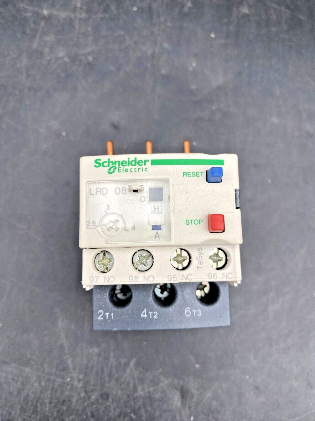 SCHNEIDER ELECTRIC LRD08 ELECTRIC RELAY OVERLOAD