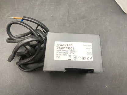 SAUTER PDS 0450573001 TRANSFORMER 230VAC/24 VAC - KLR Automation