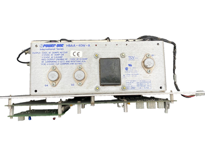POWER ONE SPM3A2M4 SWITCHING POWER SUPPLY + CSI ASSY 608-0105-001 + 608-0239-001