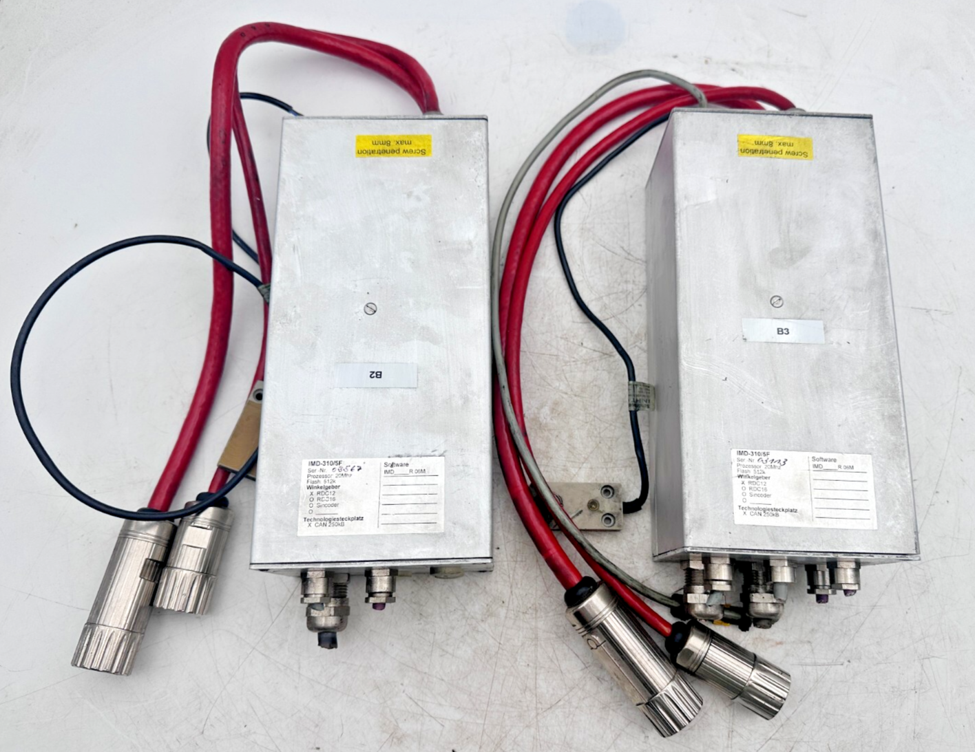 METRONIX IMD-310/5F RDC12 CAN 250kB PROCESSEUR 20MHz FLASH 512k SERVO DRIVE x1pc