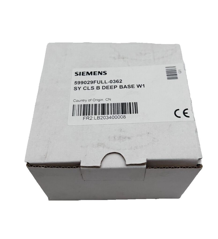 SIEMENS 599029FULL-0362 SY CLS B DEEP BASE W1 x2pc
