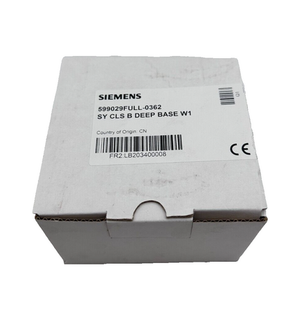 SIEMENS 599029FULL-0362 SY CLS B DEEP BASE W1 x2pc