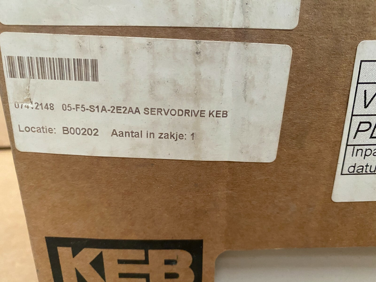 KEB Servo Drive F5 05.F5.S1A - 2E2A 05F5S1A - 2E2A OLD STOCK NEW - KLR Automation