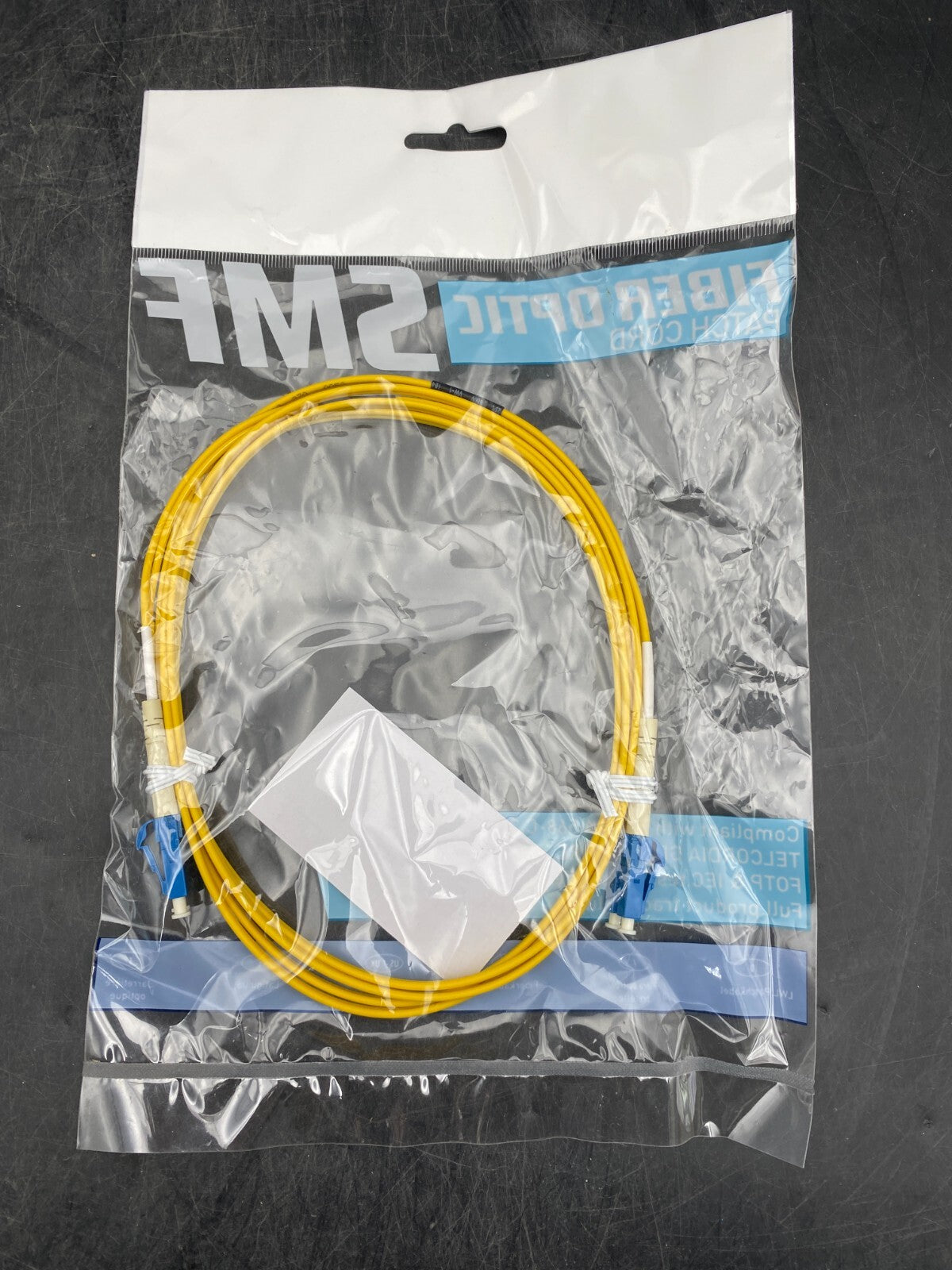 LOT DE 11 GIGAMEDIA GGMD3MLCLC2M FIBRE OPTIQUE PATCH CORD
