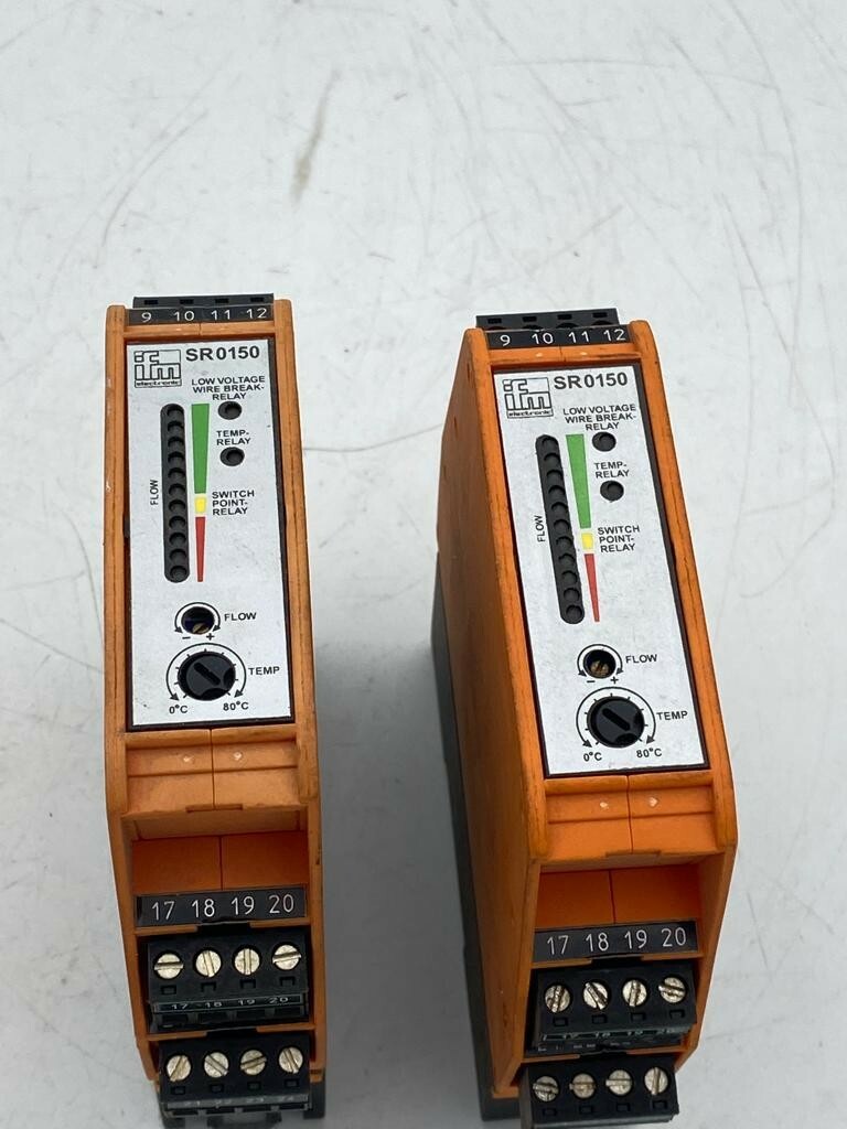 1 pc x  IFM Electronic Boitier contrôle capteur débit SR0150 VS3000 24VDC