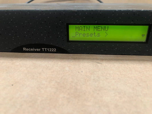 Tandberg TT1222 Satellite Receiver Decoder - KLR Automation