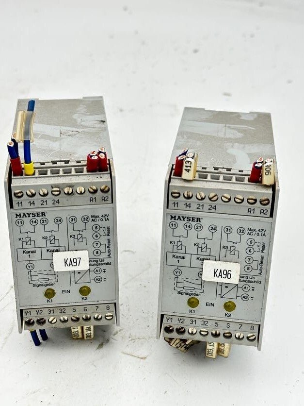 1 pce x MAYSER SECURITY RELAY SG - EFS 104 ZK2/1 24V 1000841 - KLR Automation