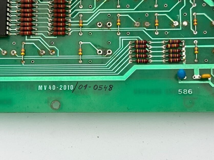 1pc x SCHNEIDER SENATOR CIRCUIT BOARD MV40 - 2010/01 - 0548 - KLR Automation