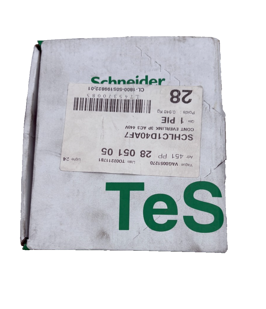 SCHNEIDER ELECTRIC CONTACTEUR TRIPOLAIRE LC1D40AF7 x1