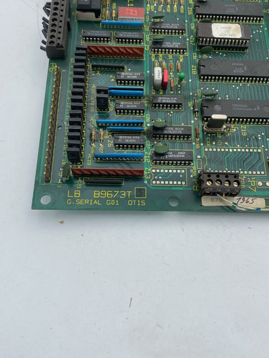 Elevator Lift OTIS - Card LB B9673T G.SERIAL G01 OTIS CIRCUIT BOARD - KLR Automation