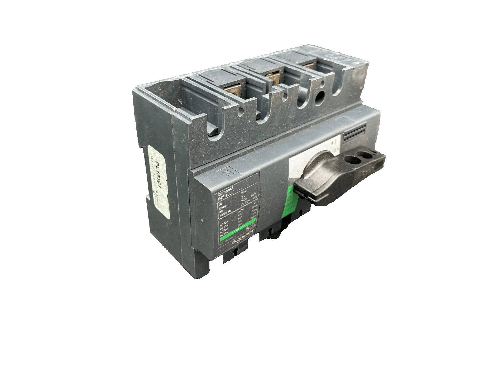 SCHNEIDER ELECTRIC PL13191 COMPACT INS 160 3 POLES - KLR Automation