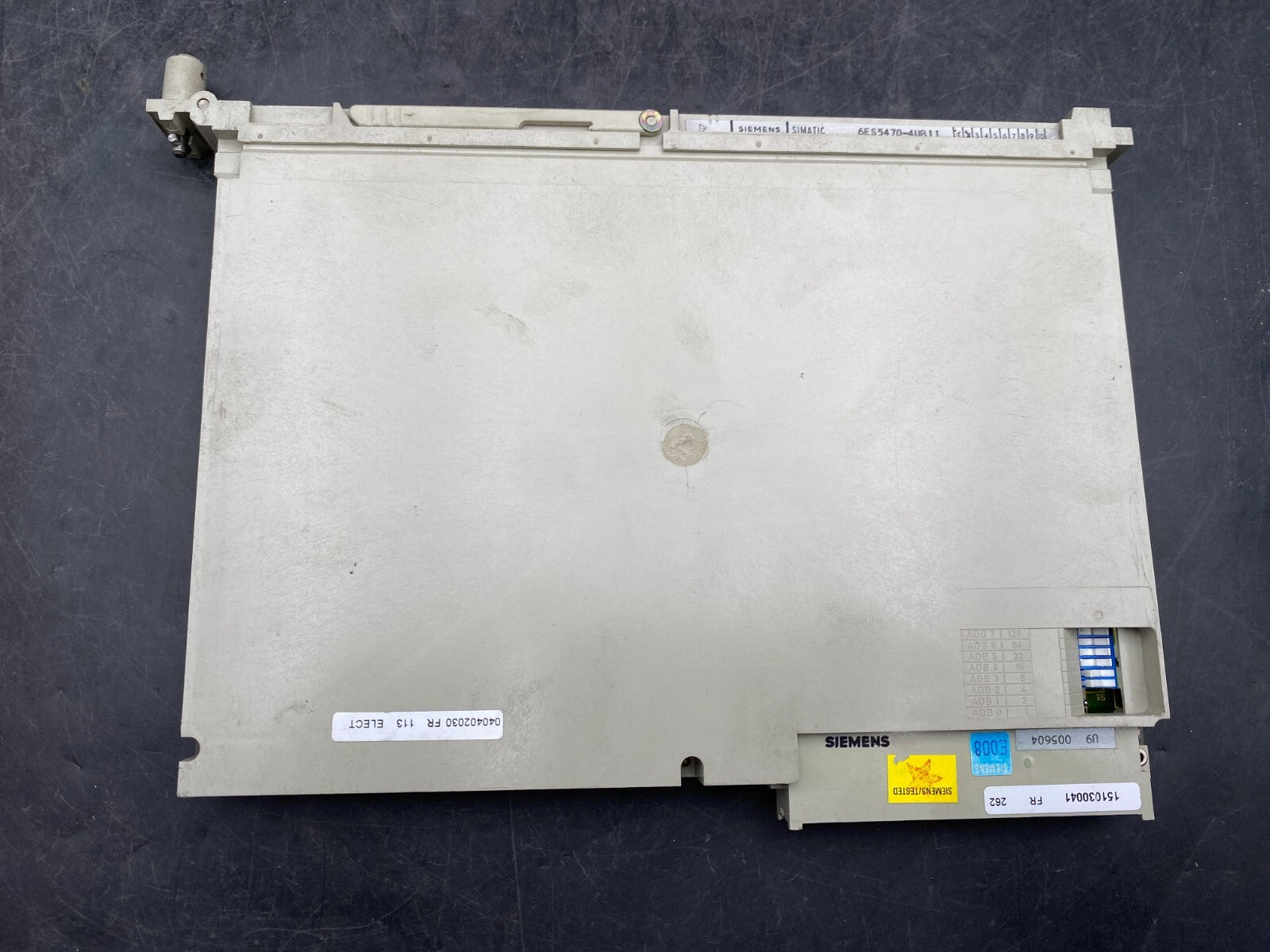 SIEMENS 6ES5470 - 4UB11 SIMATIC MODULE - KLR Automation