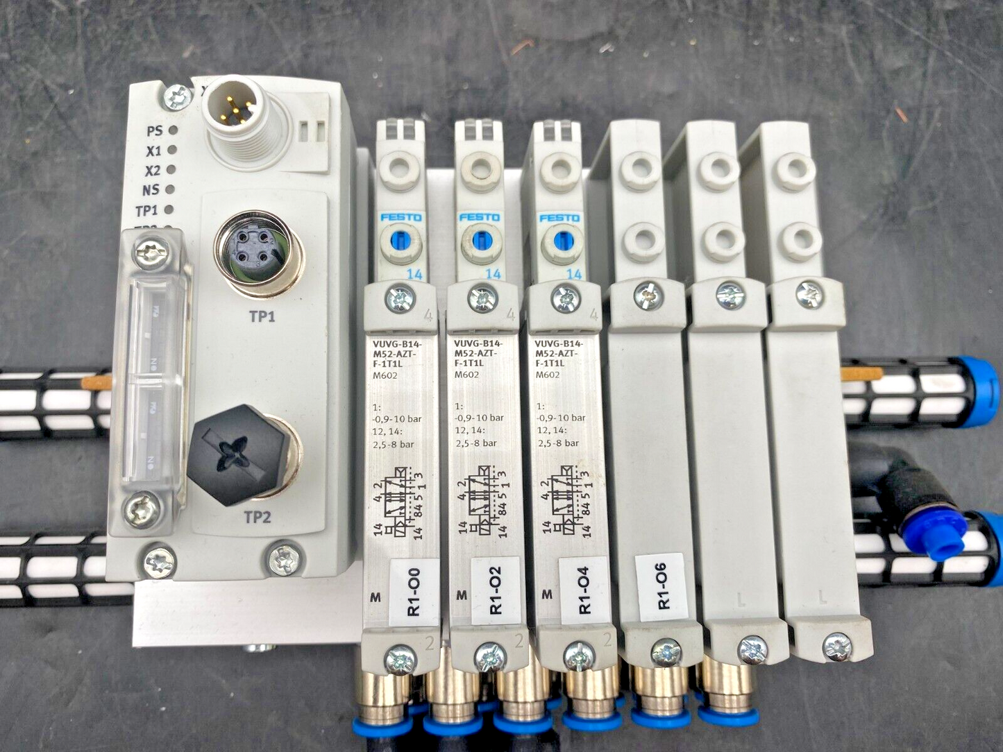 FESTO 573606 + CTEU-EP + VAEM-L1-S-8-PT + VUVG-B14-M52-AZT-F-1T1L