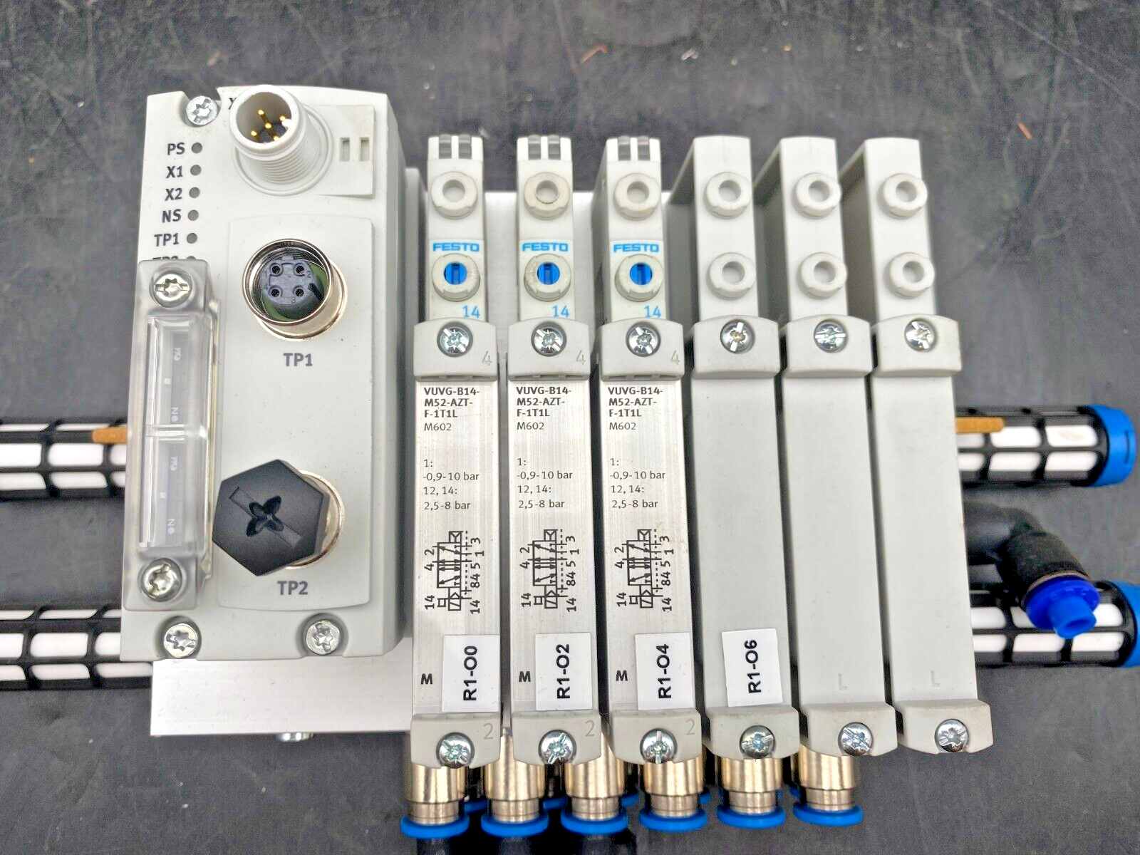 FESTO 573606 + CTEU-EP + VAEM-L1-S-8-PT + VUVG-B14-M52-AZT-F-1T1L