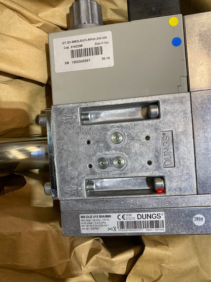 ECOFLAM 3142296 GT - D1 - MBDLE415 - RP40 - 350 - 500 DUNGS MB - DLE 415 MAX GAS 350 - 500 - KLR Automation