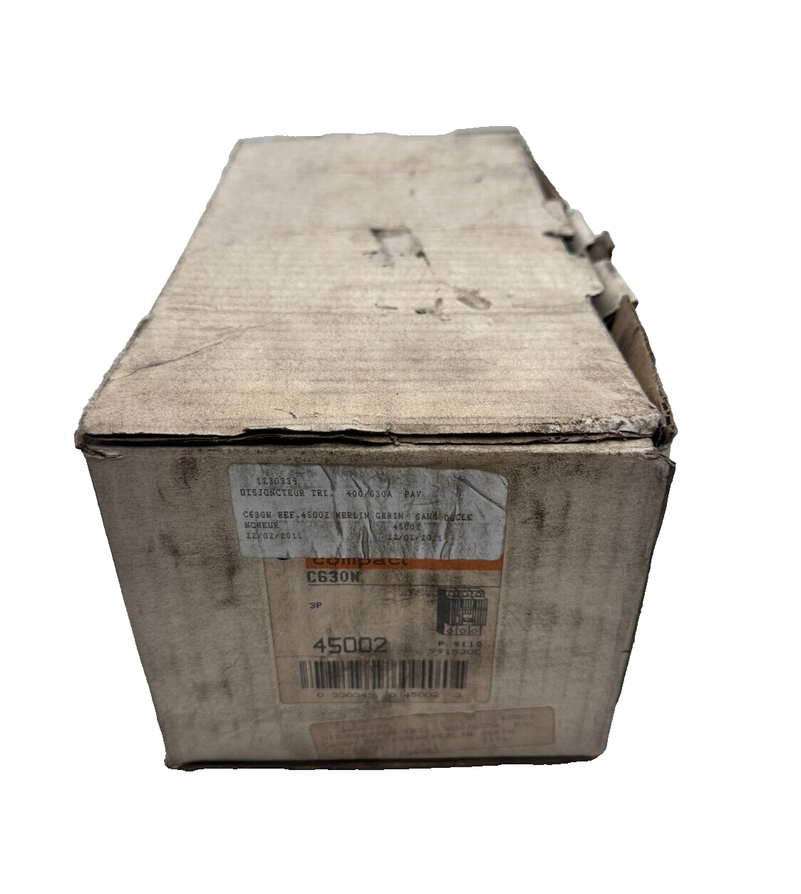 MERLIN GERIN C630N  COMPACT 45002 3P DISJONCTEUR TRIPHASE SANS DECLENCHEUR
