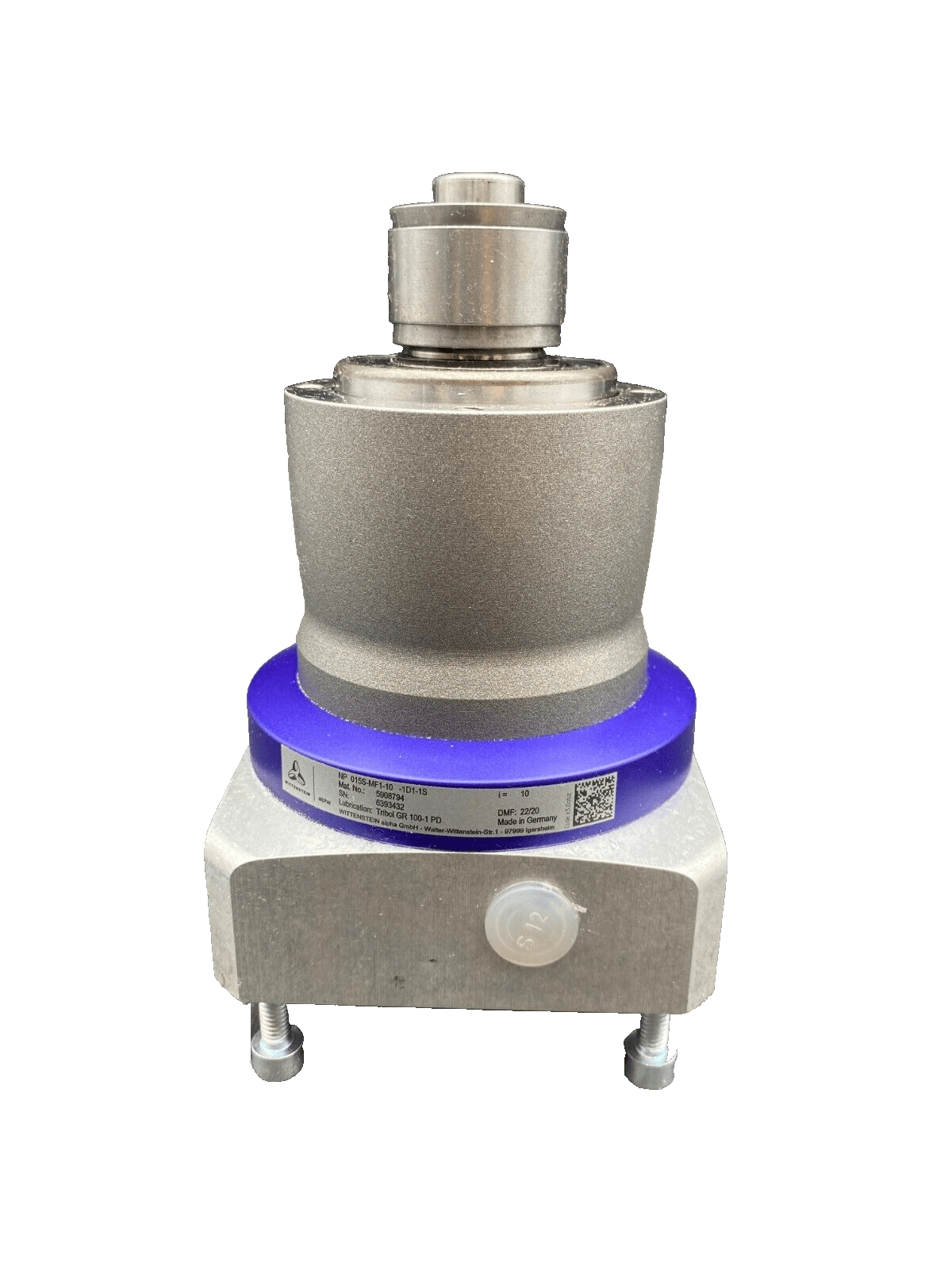 WITTENSTEIN 5908794 NP 015S - MF1 - 10 - 1D1 - 1S I:10 14 Nm PLANETARY GEARBOX+SUPPORT - KLR Automation
