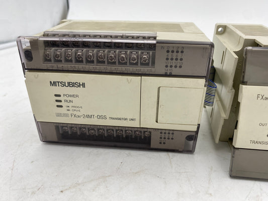 MITSUBISHI Melsec FXon-24MT-DSS + FXon-8EYT-ESS