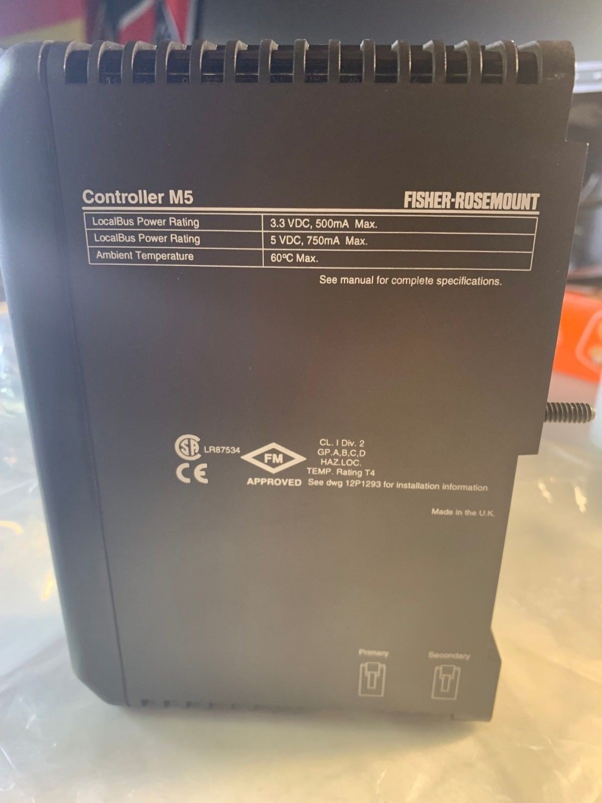 Fisher Rosemount Systems Kj2002x1 - ca1 Delta - v Controller M5 Emerson - KLR Automation