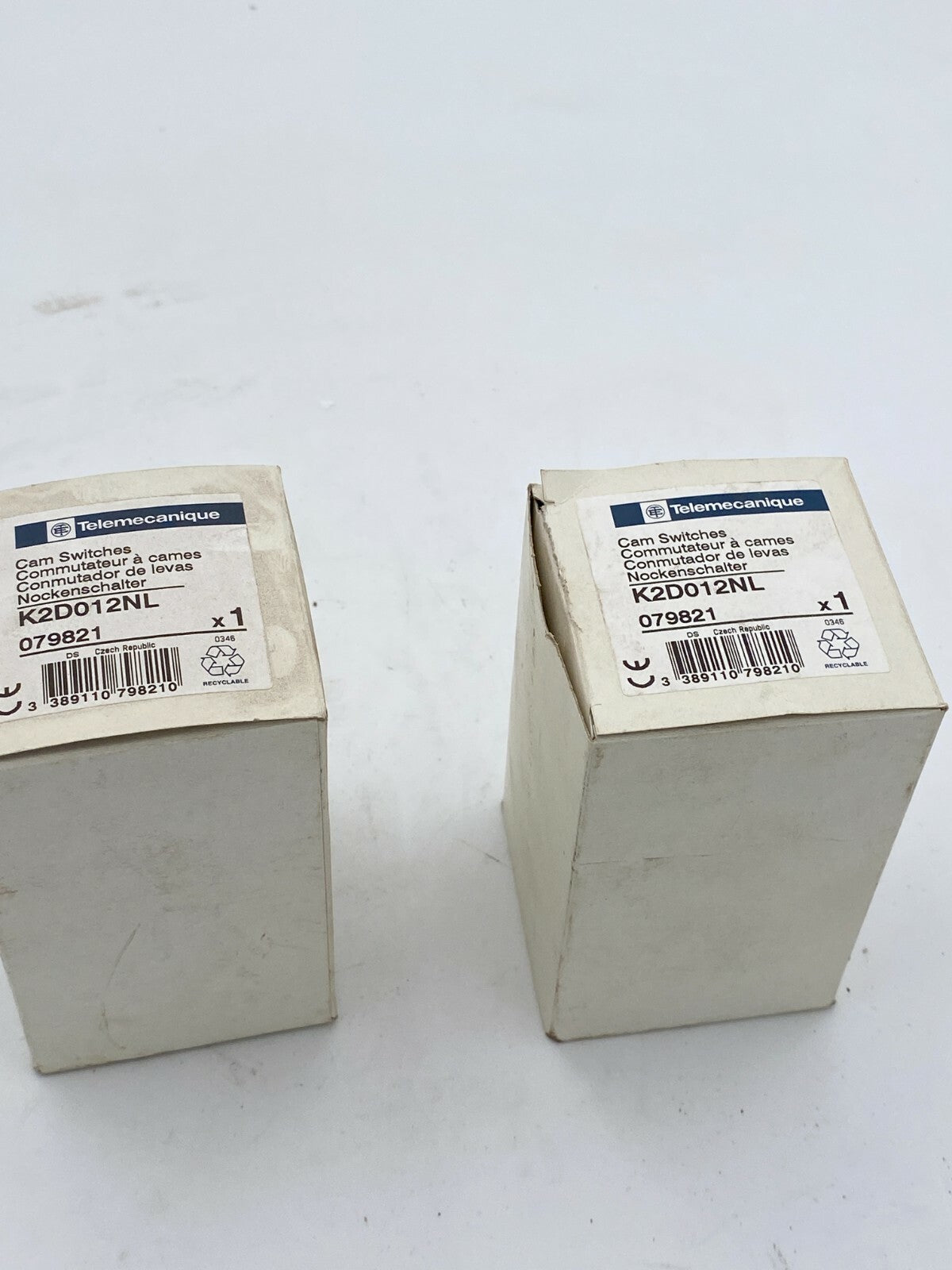 2pc x Harmony K - corps pour sél. à gradins - 2 pôles -  Telemecanique K2D012NL 
