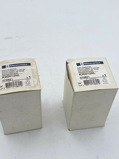 2pc x Harmony K - corps pour sél. à gradins - 2 pôles -  Telemecanique K2D012NL 