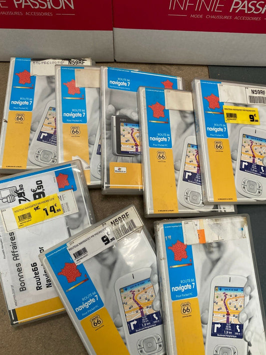 Lot de 8 Route 66 Navigate 7 Navigation Pocket PC - KLR Automation