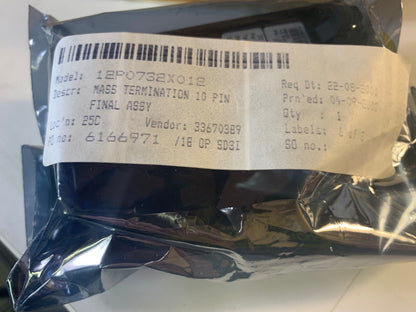 Emerson Delta V KJ3001X1 - BJ1 + KJ4001X1 - CD1 10 - Pin Mass Termination NEUF - KLR Automation